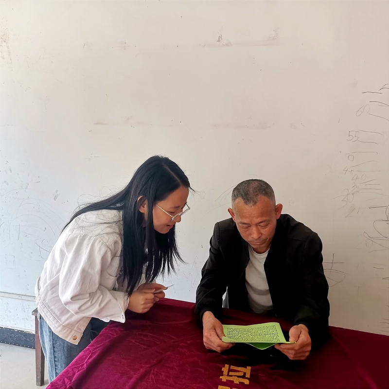 人民阅卷·广安行动”走访